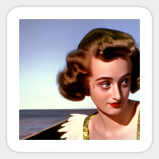 Revisiting Bette Davis Films Sticker